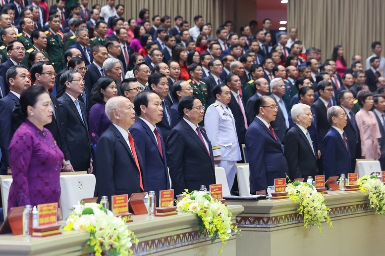 Thủ tướng Phạm Minh Chính dự và chỉ đạo Đại hội Đảng bộ thành phố Hải Phòng lần thứ I 2
