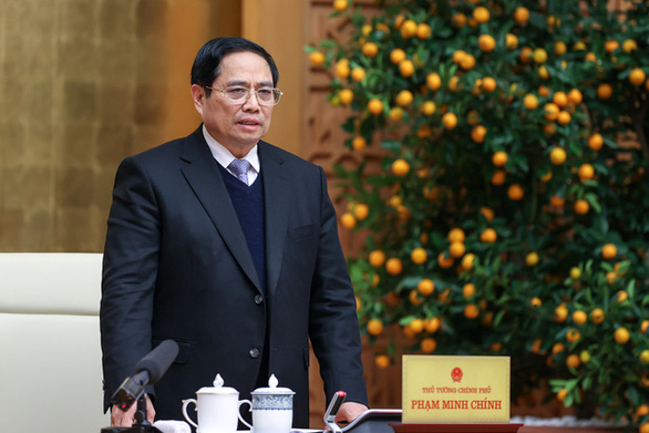 Thủ tướng Phạm Minh Chính khẳng định, chúng ta đã đạt mục tiêu đã đề ra trong việc tổ chức Tết Nguyên đán an ninh, an toàn, an dân. Ảnh: VGP