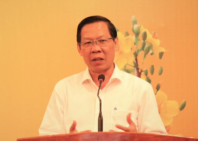 Chủ tịch UBND TP.HCM Phan Văn Mãi gửi lời chúc mừng năm mới đến các cơ quan thông tấn báo chí, phóng viênPHẠM THU NGÂN