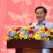 Phó Thủ tướng Lê Minh Khái: Mục tiêu nhất quán là phải đảm bảo kinh tế vĩ mô, kiểm soát được lạm phát, không để xảy ra những cú sốc cho nền kinh tế. Ảnh VGP/Quang Thương