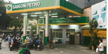 Saigon Petro - 1 trong 5 doanh nghiệp xăng dầu được Bộ Công Thương tạm dừng rút giấy phép. Ảnh: VT