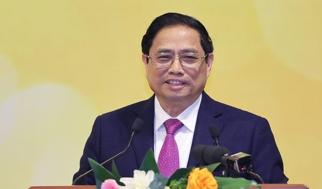 Thủ tướng Phạm Minh Chính nhấn mạnh, một nhiệm vụ quan trọng của ngành ngân hàng là tập trung tháo gỡ khó khăn, thúc đẩy phát triển thị trường bất động sản cả về phía người bán và người mua