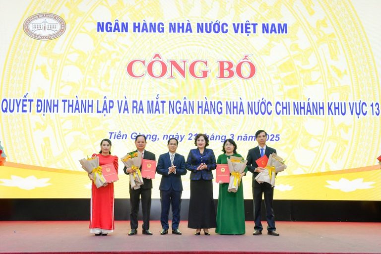 Thành lập Ngân hàng Nhà nước chi nhánh khu vực 13 và bổ nhiệm lãnh đạo