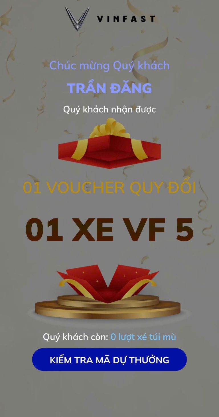 Tậu VF 6 trúng thêm VF 5: “Túi mù” của VinFast khiến khách hàng Cần Thơ ngỡ ngàng