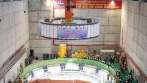Lắp đặt thành công rotor tổ máy số 2 Dự án Thủy điện Hòa Bình mở rộng 16