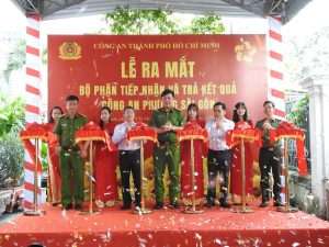 Công an TPHCM: Đồng loạt ra mắt, đưa vào vận hành Bộ phận Một cửa tại Công an các phường, xã 25